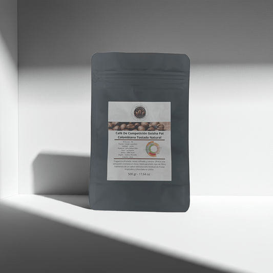 Café de competición Geisha Pai Colombiano Tostado Natural - SybariteCoffee